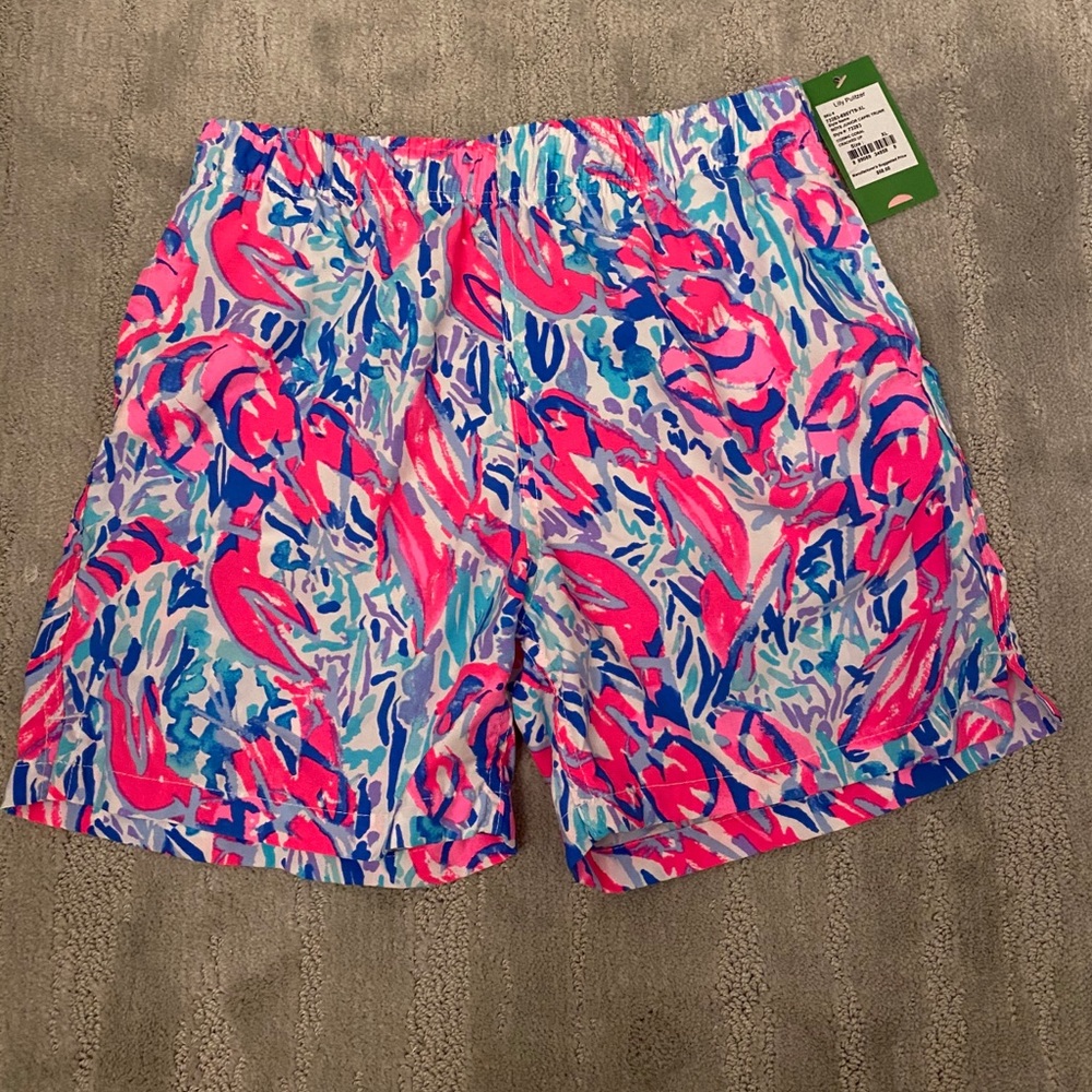 Lilly Pulitzer boys swim trunks